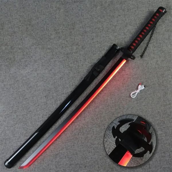 Катана Блич Ичиго Куросаки Bleach Ichigo Kurosaki 100 см Декоративный с подсветкой 3101955167 фото