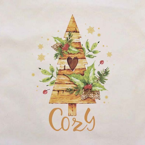 Подушка "Cozy", Бежевий, англійський 2603875876 фото