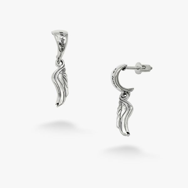Сережки-пусети Крила Сокла срібні Totem 925 90-11004S-5083s фото