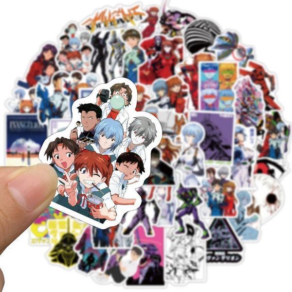 Стикерпак Евангелион Набор наклеек GeekLand Evangelion 50 штук 2881874731 фото