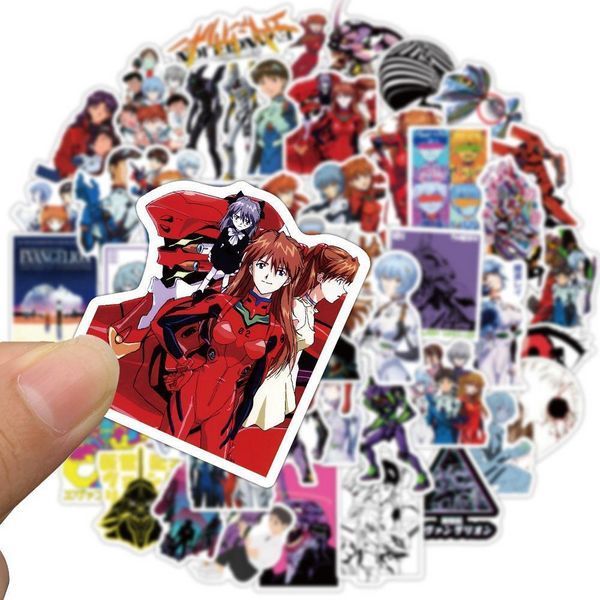 Стикерпак Евангелион Набор наклеек GeekLand Evangelion 50 штук 2881874731 фото