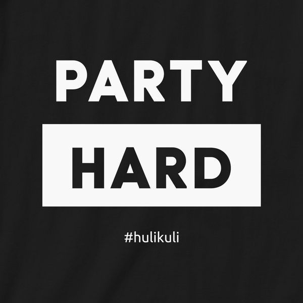 Екосумка "Party hard", Чорний, англійська 2603873291 фото
