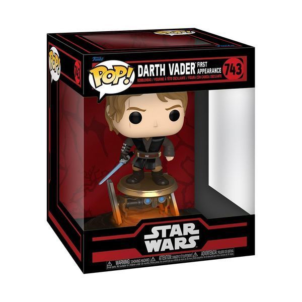 Фігурка Funko Pop Зоряні війни Дарт Вейдер Star Wars Darth Vader 15 см Deluxe SW DV 743 2457525922 фото