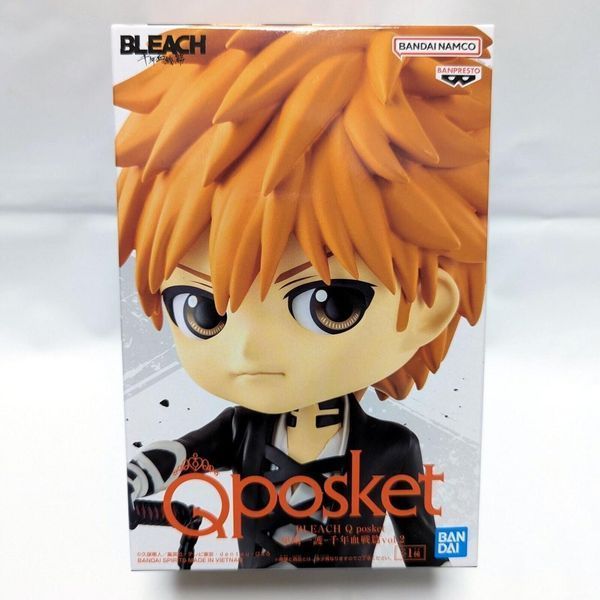 Фігурка Q posket Bleach Бліч Ichigo Kurosaki Thousand-Year Blood War Ічіго Куросаки 14 см QP B IK TYB QP B IK TYB фото