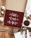 Фартух Live. Love. Bake (Бордо) 124194 фото 2