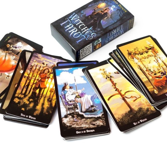 Карти Таро Відьм Witches Tarot 10.2х6 см 2569389059 фото
