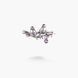 Брошь серебряная с птицами Соловейко Amethyst 925 Zirkon 2533969076 фото 6