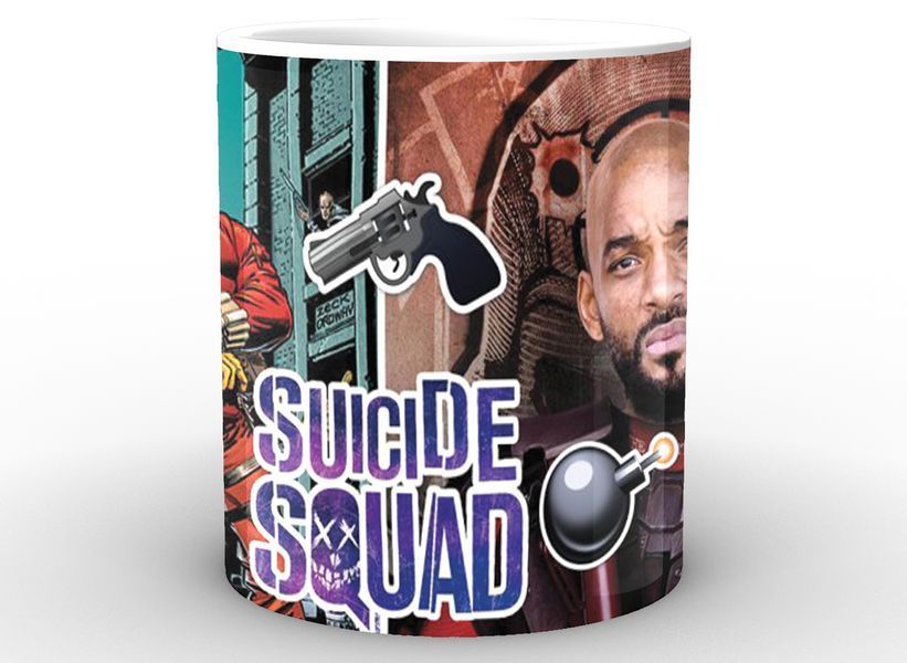 Кружка GeekLand белая Отряд Самоубийц Suicide Squad Дэдшот SS.02.034 SS.02.034 фото