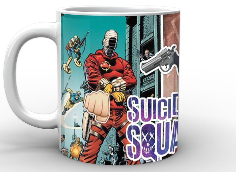 Кружка GeekLand белая Отряд Самоубийц Suicide Squad Дэдшот SS.02.034 SS.02.034 фото