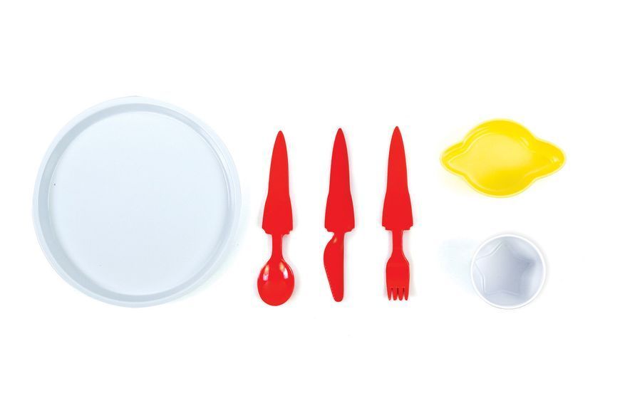Набор детской посуды "Ужин космонавта" DOIYSD фото