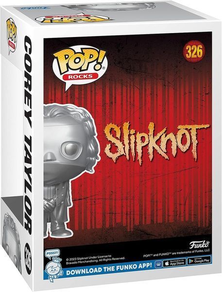 Фигурка Funko Pop Кори Тейлор Слипкнот Sliknot Corey Taylor 10 см&nbsp;Limited Edition Exclusive S CT 326 S CT 326 фото