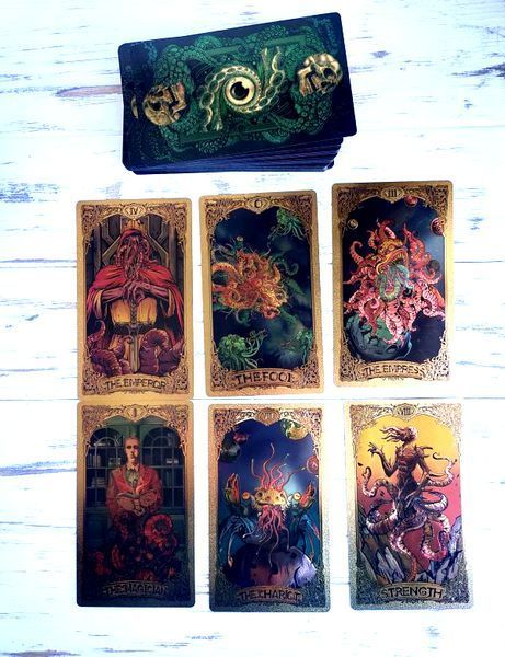 Карты Таро Ктулху Владыки Злых Духов Kesulu Mythology Tarot 2093520691 фото