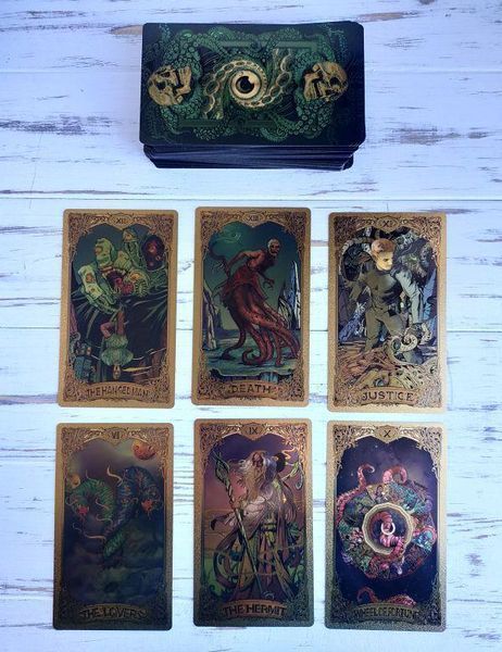 Карты Таро Ктулху Владыки Злых Духов Kesulu Mythology Tarot 2093520691 фото
