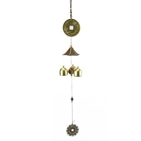Підвіска 3 литих дзвіночки Дракон Фенікс 2569399773 фото