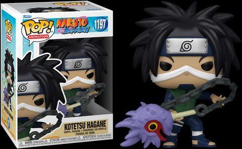 Фігурка Funko Pop Фанко Поп Naruto Kotetsu Hagane w/Weapon Наруто Котецу Хагане 10 см NA KH 1197 NA KH 1197 фото