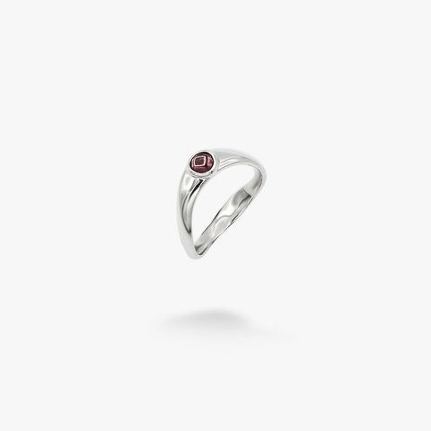 Кільце Тонка матерія light amethyst 925 16.5 123-S01-5116k-175 фото