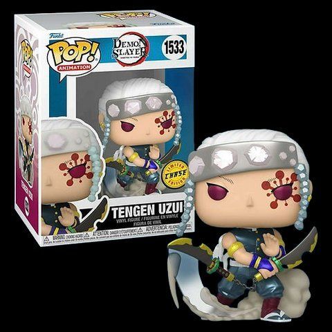 Фигурка Funko Pop Chase Клинок рассекающий демонов Тенген Удзуи Demon Slayer Tengen Uzui 10 см FP C DS TU 1533 FP C DS TU 1533 фото