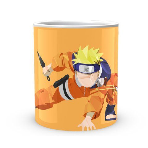 Кружка Geek Land белая Наруто Naruto В стойке Вектор Без контура NA.02.307 NA.02.307 фото