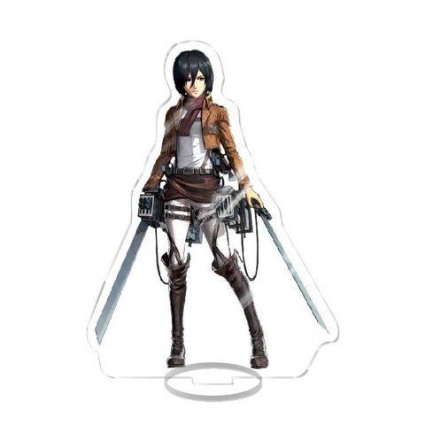 Акрилова фігурка Атака титанів Мікаса Аккерман Attack on Titan Mikasa Ackerman 10 см 2597842252 фото