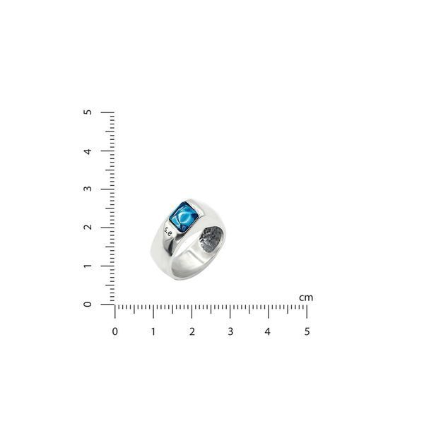 Кільце Мерехтіння зірок dark aquamarine 925 16.5 44-11102S05-5080k фото