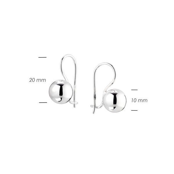 Серьги серебряные Шарики Mini 925 (Ш) 2640498358 фото