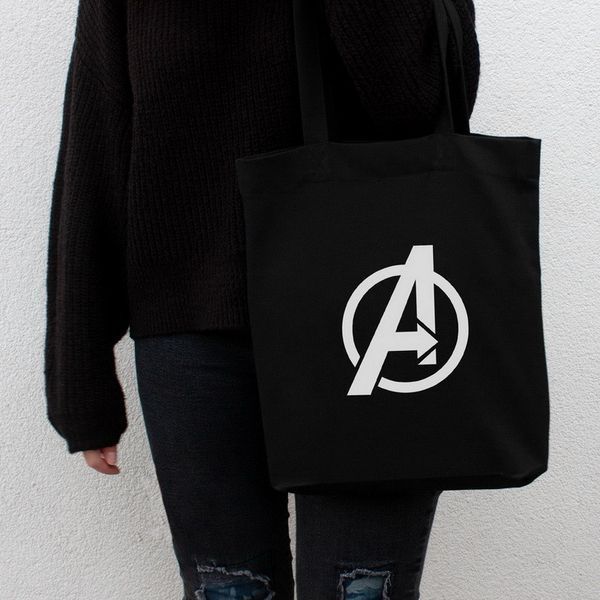 Екосумка MARVEL "Avenger", Чорний, англійська 2603862678 фото