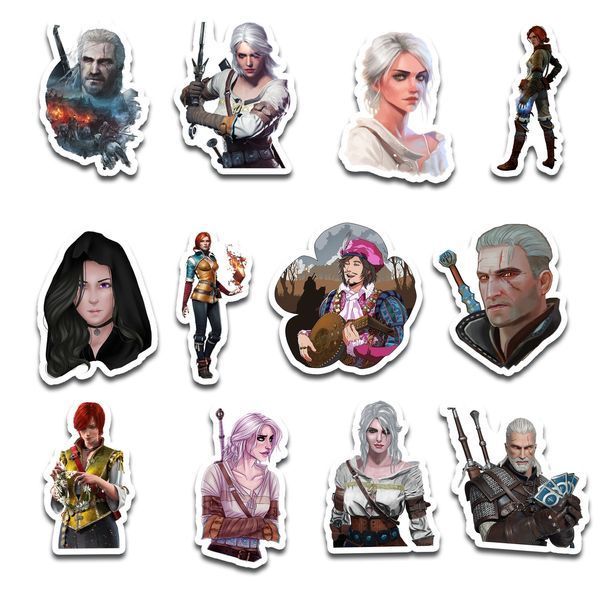 Стикерпак Набор наклеек GeekLand Ведьмак The Witcher 45 штук SP TW 01 SP TW 01 фото