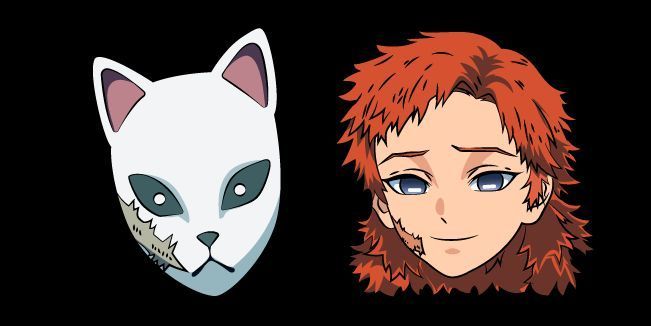 Брелок маска Сабіто&nbsp;Sabito&nbsp;Клинок, що розсікає демонів Demon Slayer: Kimetsu no Yaiba KY 22.05 1997908865 фото