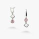 Серьги Лириды mix Light Amethyst 925 70-S01-5065s фото 1
