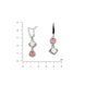 Серьги Лириды mix Light Amethyst 925 70-S01-5065s фото 2