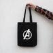 Екосумка MARVEL "Avenger", Чорний, англійська 2603862678 фото 1