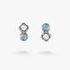 Сережки срібні Ліриди Aqua Bohemia 925 7-11104S006-5011s фото 2