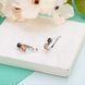 Серьги серебряные ассиметричные Лириды Shampan 925 Zirkon 2749348267 фото 2