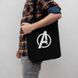 Екосумка MARVEL "Avenger", Чорний, англійська 2603862678 фото 2