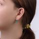 Серьги Листочек Вербочки Sea Breeze 925 187-S10-5155s фото 5
