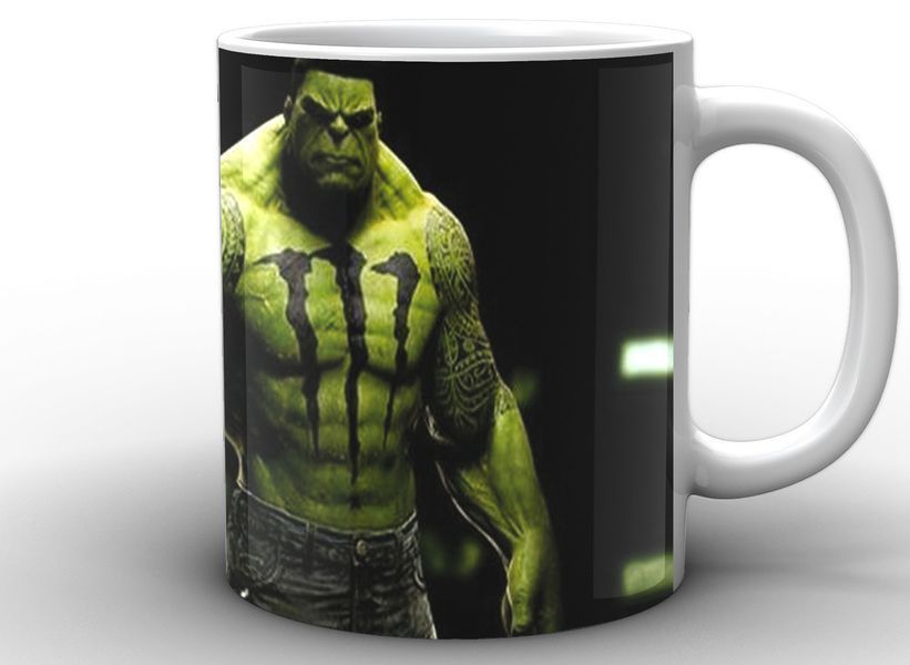Кружка Geek Land белая Халк Hulk Advertising Monster Energy HU.02.017 HU.02.017 фото