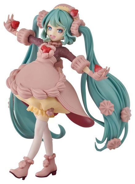 Фігурка FuRyu Вокалоїд Хацуне Міку Vocaloid Hatsune Miku Sweet Sweet Strawberry Choco Short 17 см WST VC HM 1 WST VC HM 1 фото