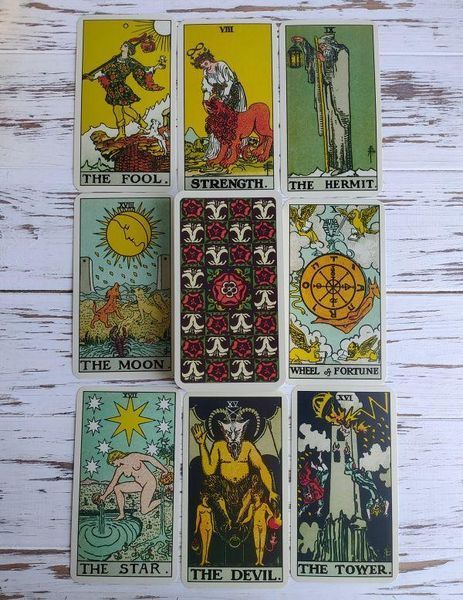 Карти таро Уейта оригінал 1909 року Tarot Original 1909 2281008386 фото