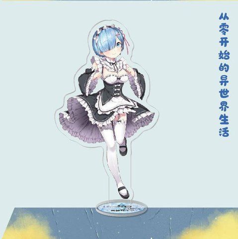 Акриловая фигурка Жизнь с нуля в альтернативном мире Рэм Re:Zero Rem AS RZ R 03 AS RZ R 03 фото