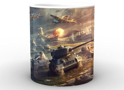 Кружка World of Tanks Мир танков постер WT.02.026 WT.02.026 фото