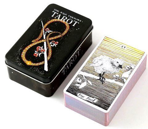 Карти Дике невидиме Таро Wild Unknown Tarot у металевій коробці 2515654136 фото