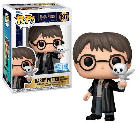 Фігурка Funko Pop&nbsp;Фанко Поп Гаррі Поттер&nbsp;Гаррі з Гедвіґою Harry Potter and Hedwig&nbsp;10 см&nbsp;FP HP H&H 197 2996104654 фото