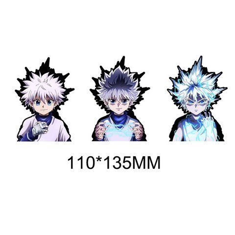 Голографічна наклейка Хантер х Хантер Hunter &times; Hunter Кіллуа Золдик 2887495935 фото