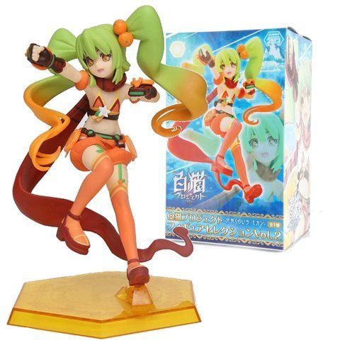 Фигурка&nbsp;Микан Проект белая кошка Mikan Figure Selection Shironeko Project&nbsp;аниме 20,0 см&nbsp;anime VC 27.112 anime VC 27.112 фото