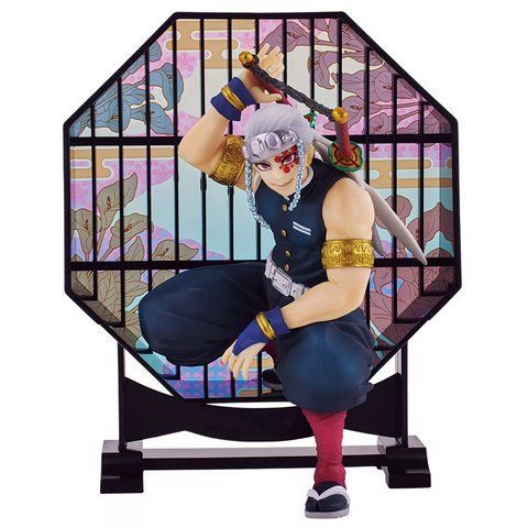 Фигурка Bandai Spirits Клинок, рассекающий демонов Тенген Узуй Demon Slayer Tengen Uzui 19 см BS DS TU 19 BS DS TU 19 фото