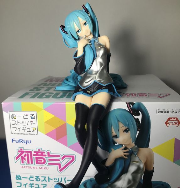 Фигурка&nbsp;FuRyu Мику Хацунэ Noodle Stopper&nbsp;Vocaloid&nbsp;Hatsune Miku 14.0 см WST VC 27.145 2659190940 фото