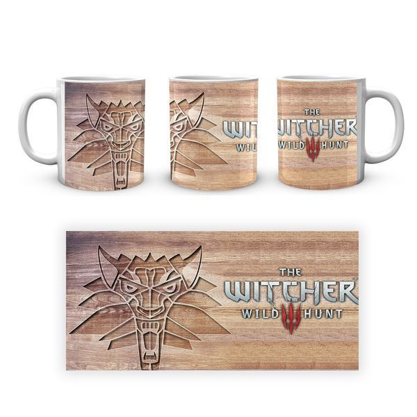 Кружка GeekLand The Witcher&nbsp;Ведьмак wood TW.02.490 TW.02.490 фото