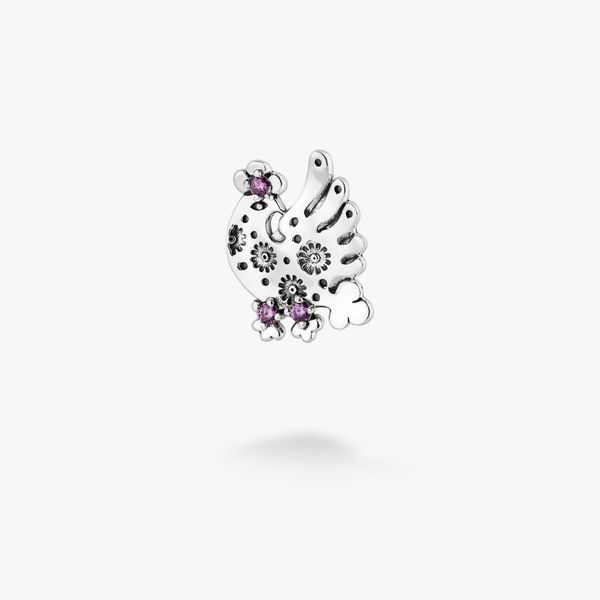 Брошка значок срібна Дивоптах Amethyst 925 2686058593 фото