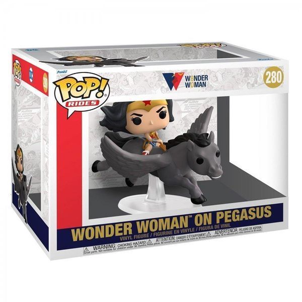 Фигурка Фанко Поп Чудо-женщина на пегасе Funko Pop Wonder Woman on pegasus 15 см WW 280 WW 280 фото