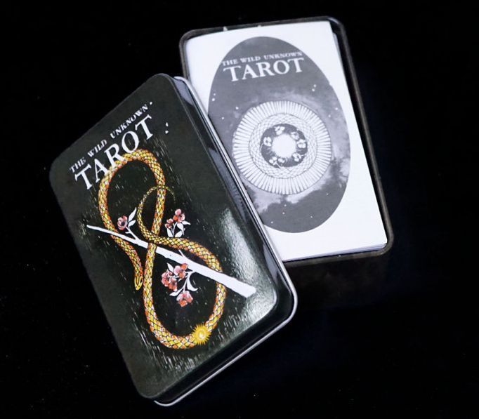 Карти Дике невидиме Таро Wild Unknown Tarot у металевій коробці 2515654136 фото